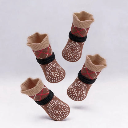 Four Seasons Dog Paw Socks