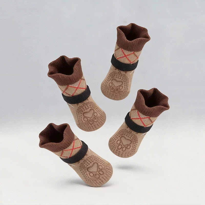 Four Seasons Dog Paw Socks