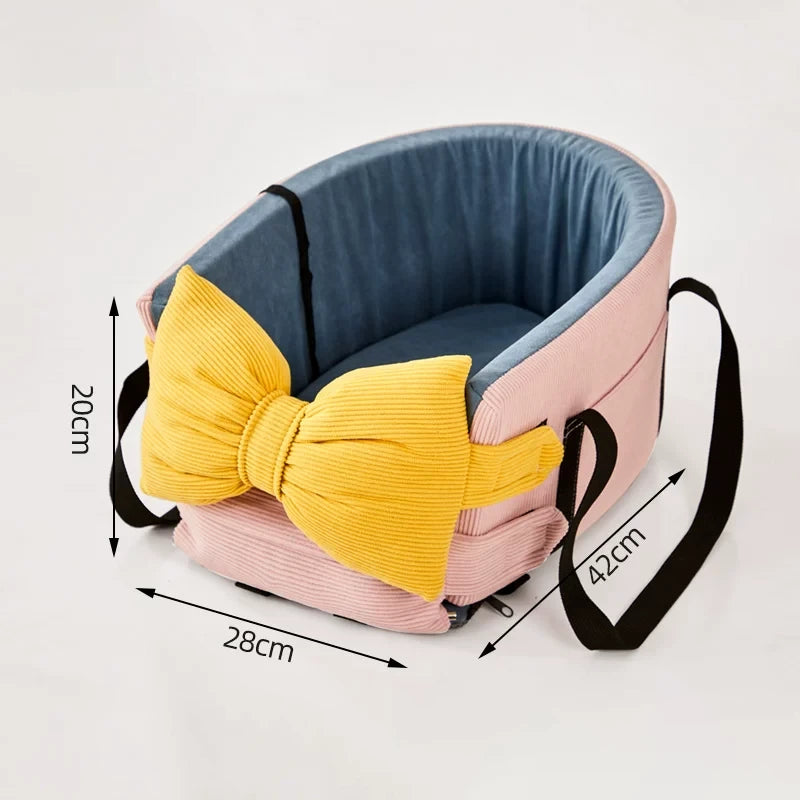 Secure Console Pet Car Seat
