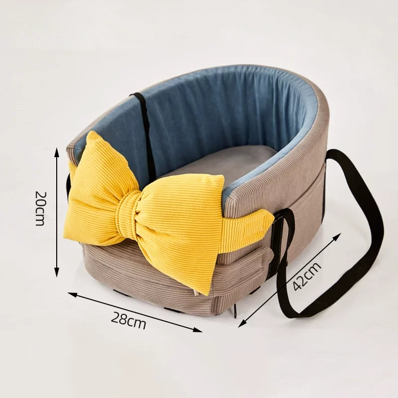 Secure Console Pet Car Seat