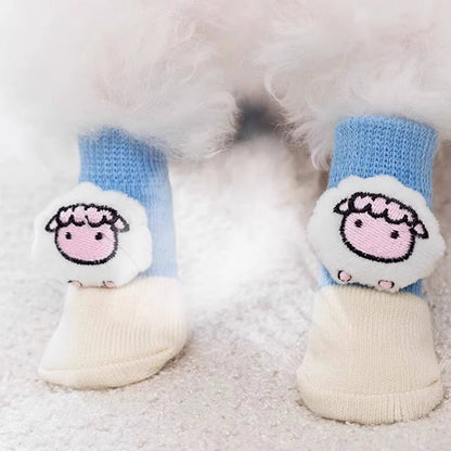 Anti-Dirt Dog Socks for Small Breeds