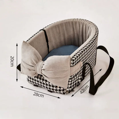 Secure Console Pet Car Seat