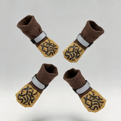 Four Seasons Dog Paw Socks