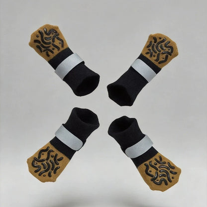 Four Seasons Dog Paw Socks