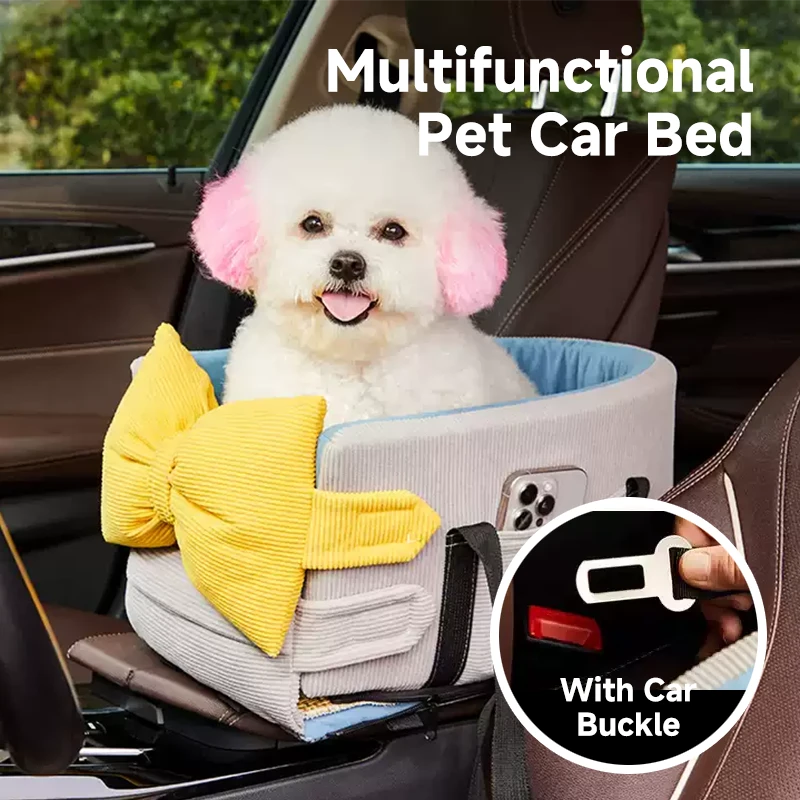 Secure Console Pet Car Seat