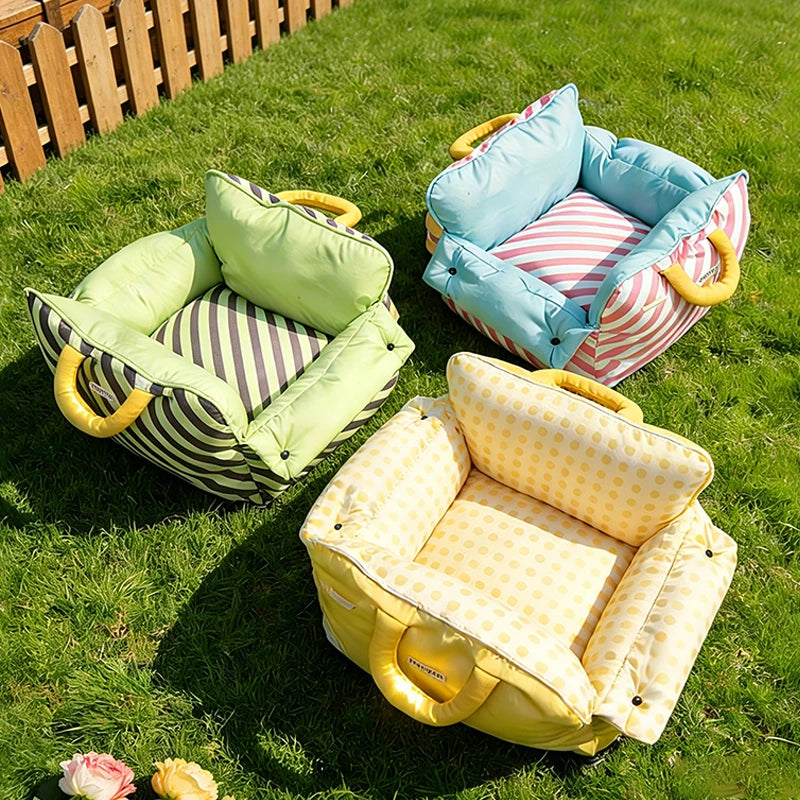 Portable Dog Car Bed